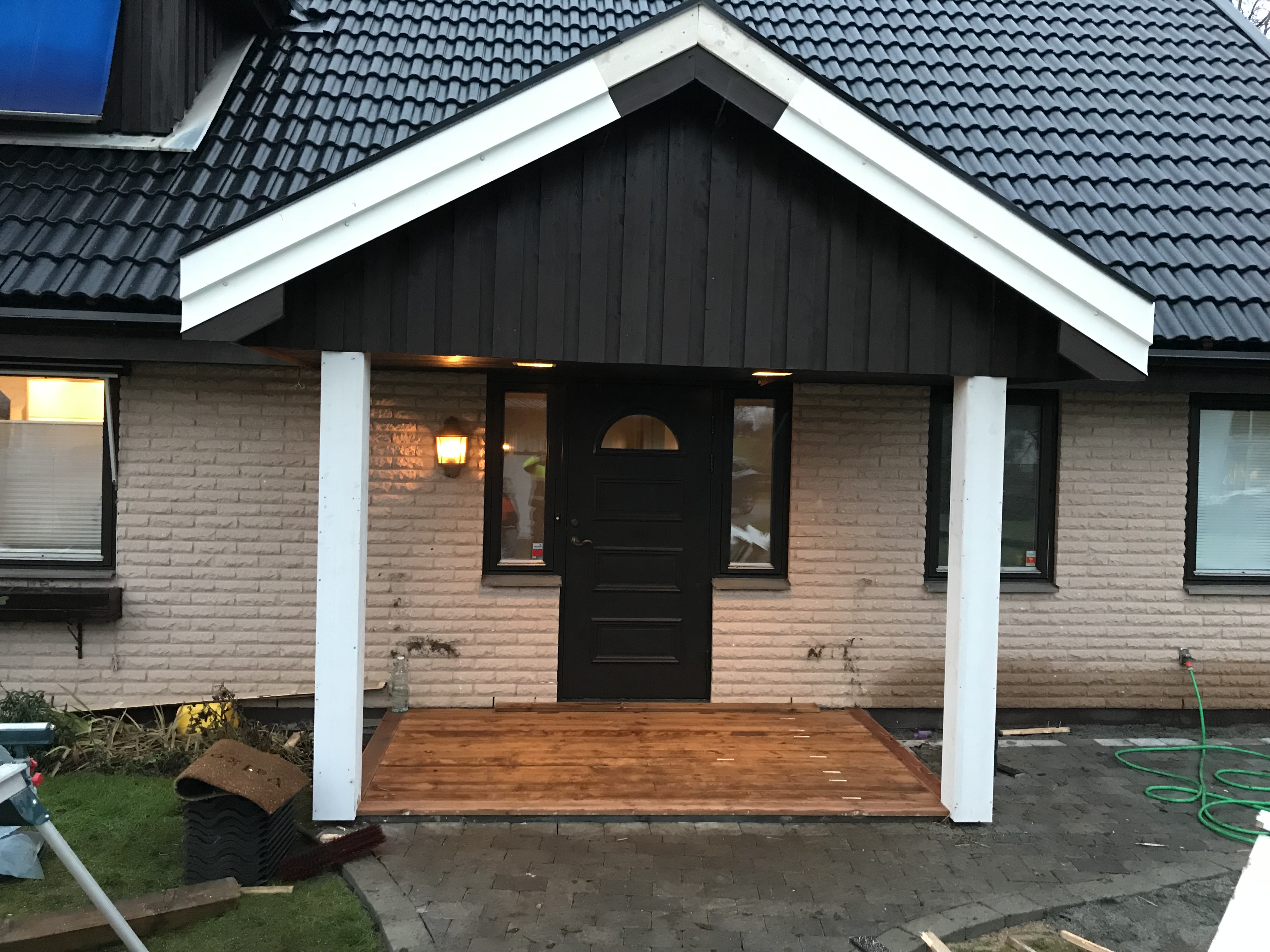 Entré med Träaltan