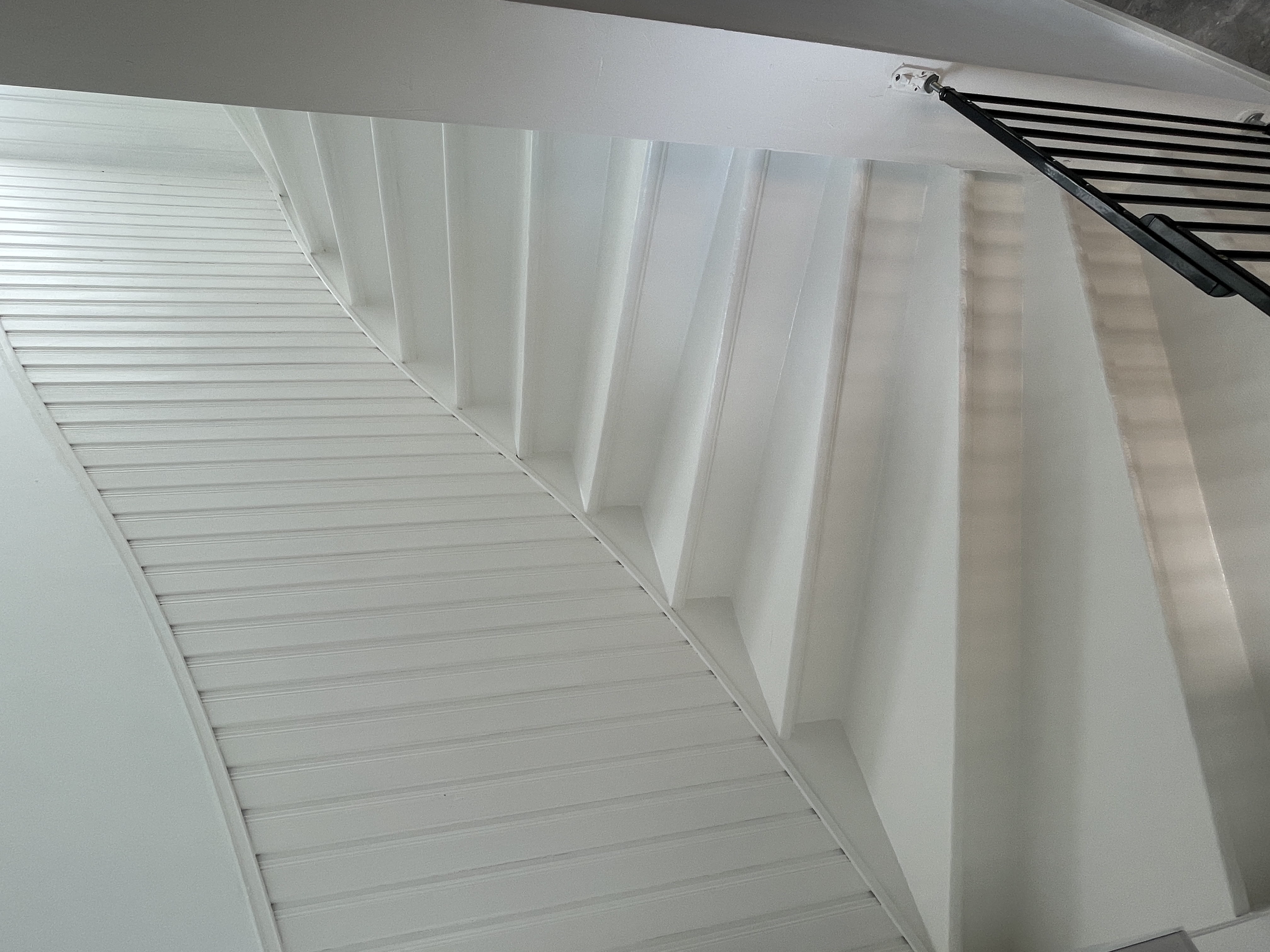 Trapphusmålning Vit